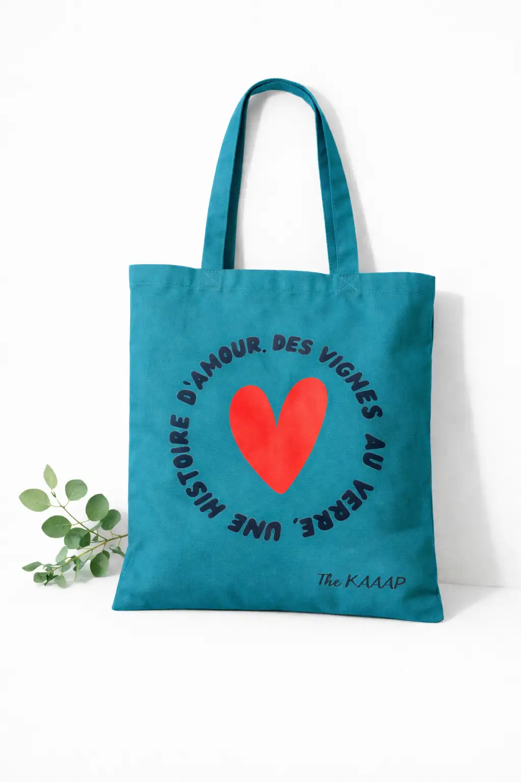 Tot Bag Vigne Couleur vert émeraude