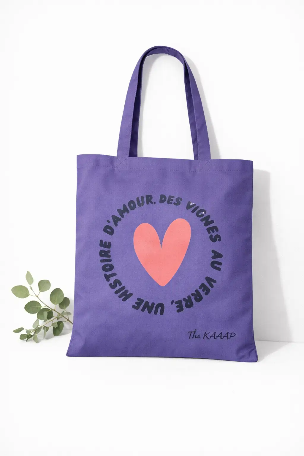 Tote Bag Vigne Couleur violet