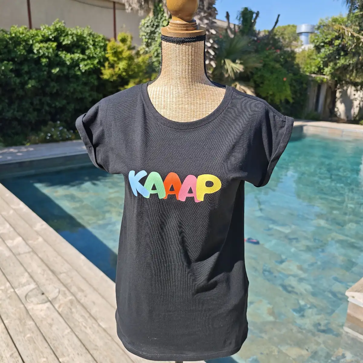 T-shirt Noir KAAAP  Taille S