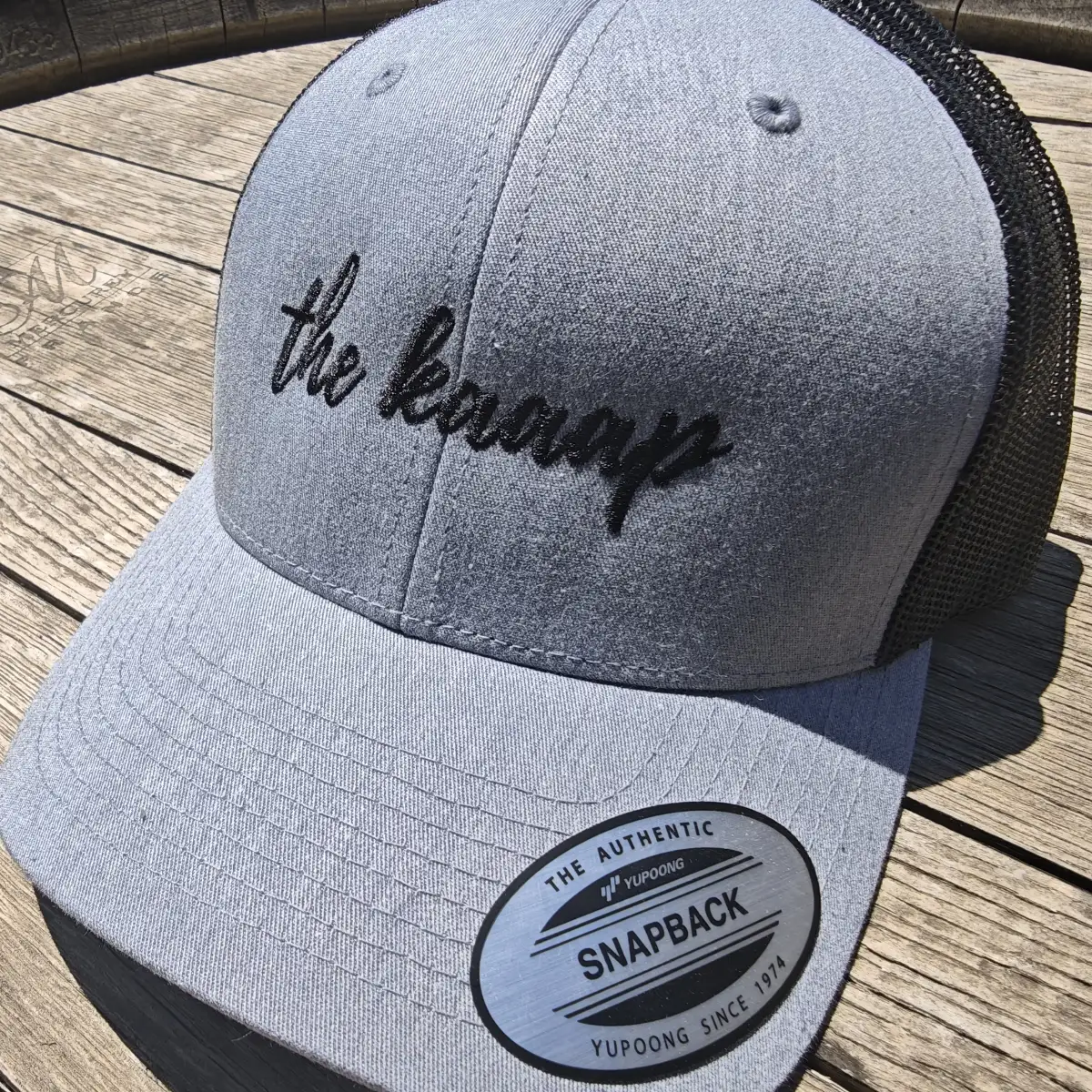 Casquette Trucker Maverick Gris & Noir – THE KAAAP