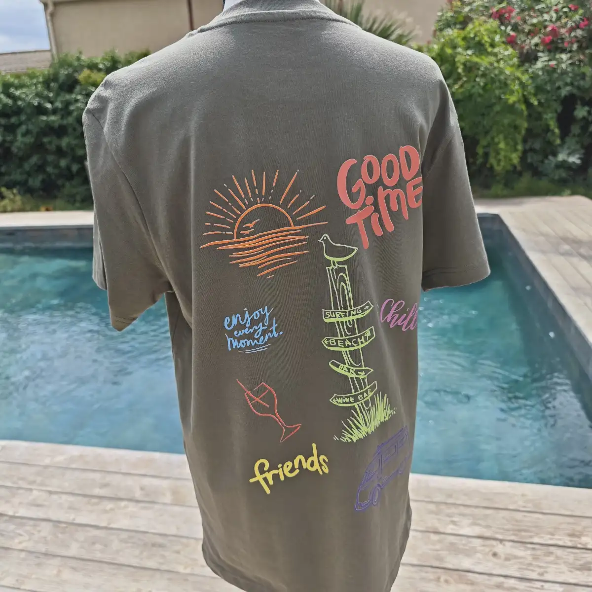 T-shirt KAAAP « Good Time » taille M unisexe