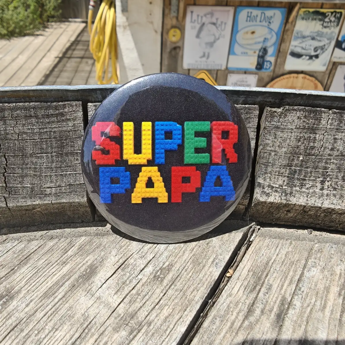 Badge SUPER PAPA