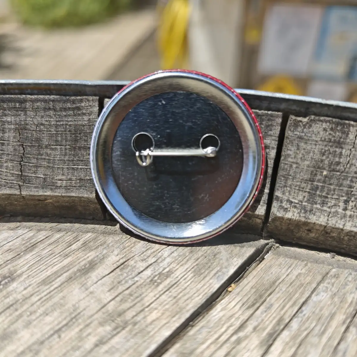 Badge Papa en mode apéro